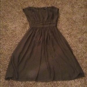 Olive green dress
